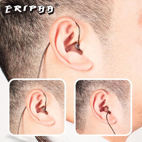 3.5mm Covert Tubeless Earpiece for Motorola Radio 22" Brown in Saudi Arabia