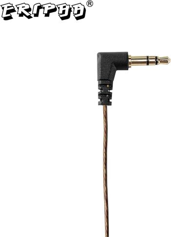 3.5mm Covert Tubeless Earpiece for Motorola Radio 22" Brown in Saudi Arabia