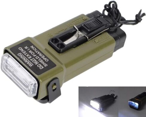 EMERSONGEAR MS2000 Military Airsoft Distress Marker Functional Strobe Light Helmet, green, 11.4 x 5.6 x 3.3 cm in Saudi Arabia