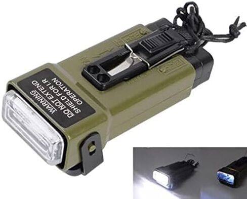 EMERSONGEAR MS2000 Military Airsoft Distress Marker Functional Strobe Light Helmet, green, 11.4 x 5.6 x 3.3 cm in Saudi Arabia