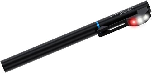 QUIQLITE Tactical LiteStick 200 Lumens USB Rechargeable Programmable Pocket LED Flashlight - 1 Red, and 2 White LED Lights in Kuwait