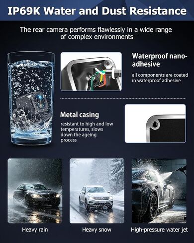 AHD 1080P Backup Camera for Car Back up Camera Metal Housing OEM Bracket in Saudi Arabia