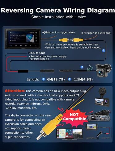 AHD 1080P Backup Camera for Car Back up Camera Metal Housing OEM Bracket in Saudi Arabia