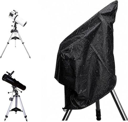 Telescope Cover for Orion SpaceProbe II 76mm Altazimuth 2017-2024, Outdoor Indoor Astronomical Telescope Protective Cover, Dust Rain Sun Protection with Adjustable Drawstring,B Silver in Saudi Arabia