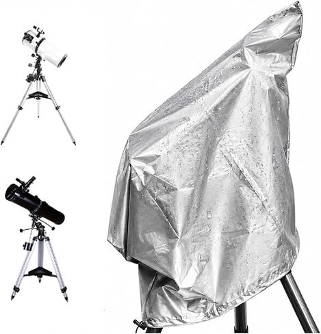 Telescope Cover for MEEZAA 70mm Aperture 500mm 2020-Present, Outdoor Indoor Astronomical Telescope Protective Cover, Dust Rain Sun Protection with Adjustable Drawstring,A Black in Saudi Arabia