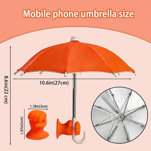 Phone Umbrella with Suction Cup,UV & Sun Protection in Saudi Arabia