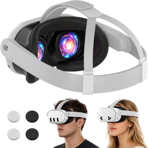 Original Head Strap for Meta Quest 3/Quest 3S, Oculus 3/3S VR Accessory in Saudi Arabia