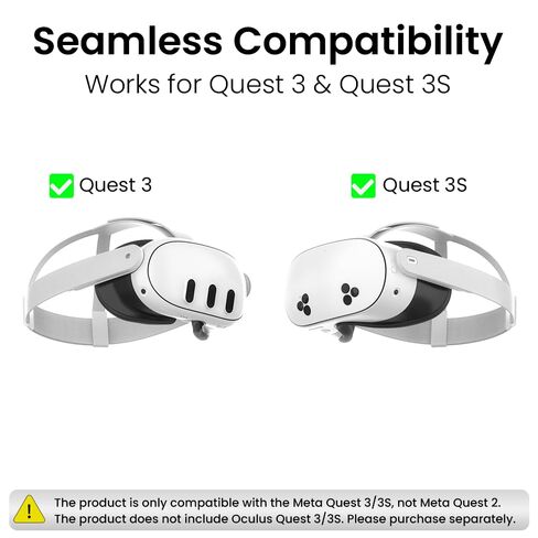 Original Head Strap for Meta Quest 3/Quest 3S, Oculus 3/3S VR Accessory in Saudi Arabia