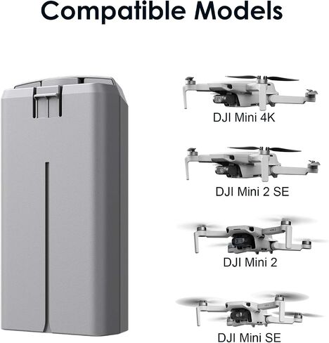 KUWATA Battery & Charger Combo for DJI Mini 4K, DJI Mini 2 Series in Kuwait