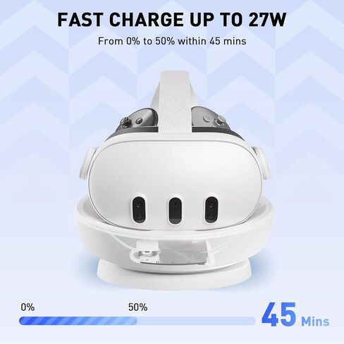 Charging Dock Compatible with Meta Quest 3 (Without Charger) in Saudi Arabia