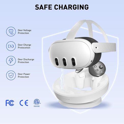 Charging Dock Compatible with Meta Quest 3 (Without Charger) in Saudi Arabia