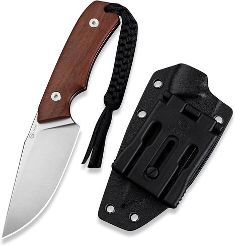 CIVIVI Gander Fixed Blade Knife with Sheath, 3.63" 14C28N Blade C24058B-2 in Saudi Arabia