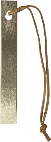 Old Timer Honesteel 7in with Heavy-Duty Steel Construction, Brown Leather Sheath, and Lanyard Hole for Honing Blade, Maintain Knives, Realigning Edges, Hunting, Fishing, Camping, Cutlery, and Outdoors in Saudi Arabia