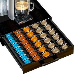 Vertuo Pod Holder Drawer, Nespresso Pods Holder, Holds 50 Big/75 Small pods in Kuwait