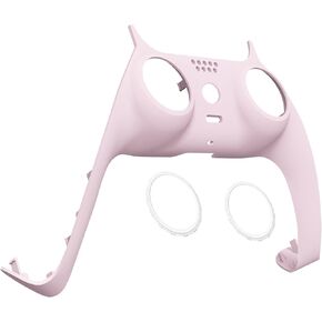 eXtremeRate Cherry Blossoms Pink Decorative Trim Shell Compatible with p s 5 Controller, DIY Replacement Clip Shell, Custom Plates Cover Compatible with p s 5 Controller with Accent Rings in Saudi Arabia