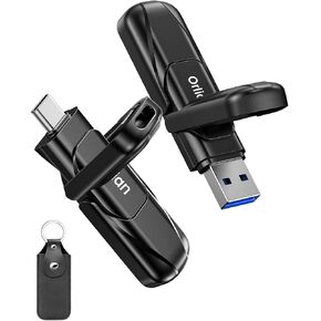 Orlian 128GB USB C Flash Drive USB 3.2 Gen 1 SSD Thumb Drive 450MB/s in Kuwait