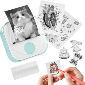 آلة طابعة الملصقات Itari Mini Printer Q02 مع لفة ورق واحدة in Kuwait