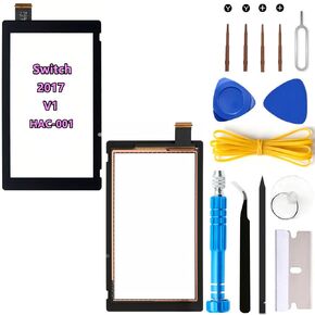 For Nintendo Switch Touch Screen Replacement HAC-001 2017 Touch Digitizer Glass Panel with Repair Tools (LCD Not Included) in Saudi Arabia