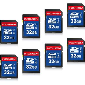 SD Card 16GB, 8-Pack UHS-I Class 10 MLC Flash Memory Card, High-Speed Secure Digital Cards for Cameras, DSLR, Action Cams - Reliable Storage in Saudi Arabia