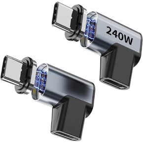240W USB-C Magnetic 90-Degree USB4 Adapter in Kuwait