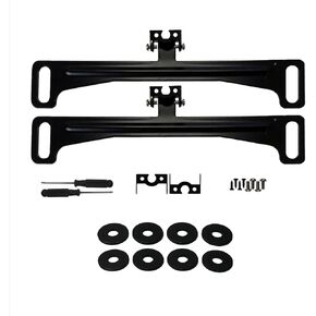 HAIOLORPRO Backup Camera License Plate Mount 2PCS, No-Drill Universal Car Rear View Camera License Plate Bracket, 170° Adjustable Rear View Camera Compatible with Sedan, SUV, Truck in Saudi Arabia