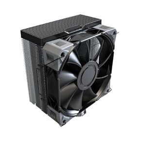 مبرد هواء وحدة المعالجة المركزية ثنائي البرج من مونتك NX600، 6 أنابيب حرارية، 2 مروحة PWM، أسود in Kuwait