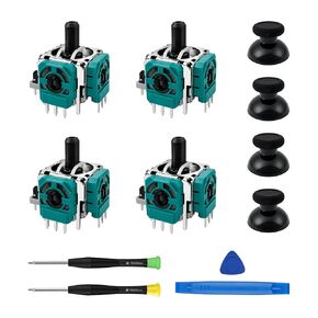 WCDZSU 4 Pcs 3D Analog Joysticks and Caps for Xbox One S/X Controller in Saudi Arabia