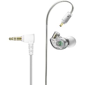 MEE audio M6 Single-Side Earbud, Right Side, 15" Cable, 3.5 mm Plug (Clear) in Kuwait