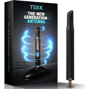 TEKK Short Antenna Compatible with Jeep Wrangler/JK/JKU/JL/JT/JLU/Rubicon/Sahara / 2007-2026 Designed for Optimized FM/AM Reception / 4.8 Inches in Kuwait
