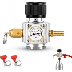 Mini Co2 Regulator 90 PSI Soda Keg Regulator TR21-4 Thread for Co2 Cylinder in Saudi Arabia