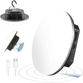 IODOO 4000LM Rechargeable Camping Light with Motion Sensor and Radar , Standby Time of 72 Hours Automatic Light Portable Camping Lantern 30W with Magnet , IPX5 Waterproof Tent Lights in Kuwait