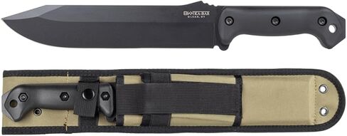 KA-BAR Becker BK9T Tactical Combat Bowie Knife – 9.25" 1095 Cro-Van Steel Blade, Black & Tan Grip, MOLLE-Compatible Nylon Sheath in Saudi Arabia