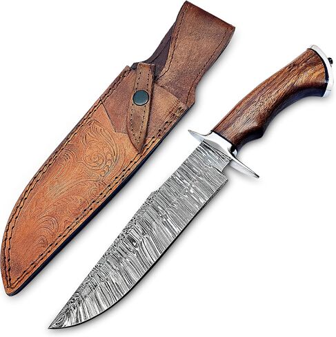 18 Inch Large Bowie Knife With Sheath, Full Tang D2 Steel in Saudi Arabia