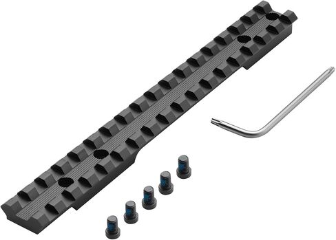 QYT 0 MOA Picatinny Scope Rail Mount Short Action for Savage Accu-Trigger Rifles 10/11/12/14/16/110, Optic Base with #6#8 Mounting Screws in Kuwait