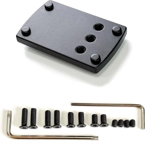 تتوافق RMSc البصمة ريد دوت محول تركيب لوحة 7075 T6 متوافق مع غير MOS Glock 17 19 20 21 22 23 34 35 40 41 45 47 in Kuwait