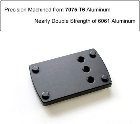 تتوافق RMSc البصمة ريد دوت محول تركيب لوحة 7075 T6 متوافق مع غير MOS Glock 17 19 20 21 22 23 34 35 40 41 45 47 in Kuwait