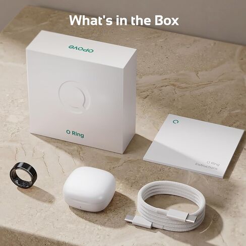 opove O Ring Smart Ring for Women Man, No Subscription, Comfortable Wearing in Saudi Arabia
