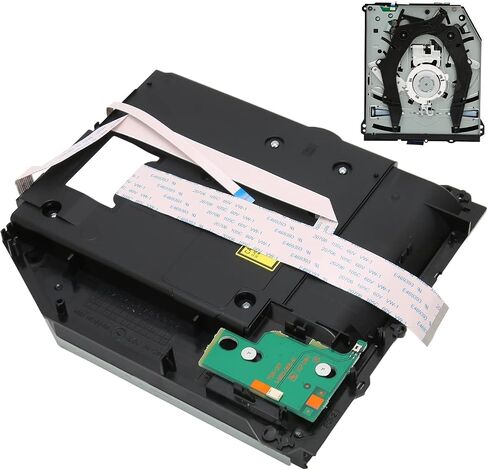 for PS4 1200 Game Console, Optical Disc Drive Replacement, Professional DVD Drive, Aluminum Alloy, Easy Installation, Outstanding Fit, Enhance Your Gaming Experience in Saudi Arabia