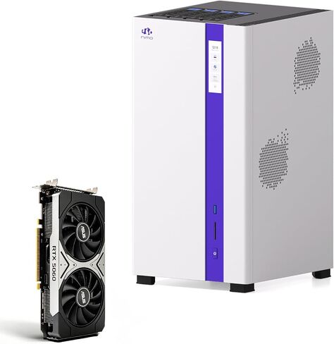 Nimo AI Station NAS Server, AMD Ryzen 7 PRO 8845HS with B70 Graphics Card in Kuwait