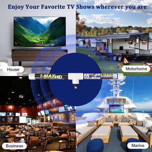 Magic Stick TV Antenna for Smart TV Indoor, Local Channels, TMAX in Kuwait