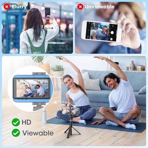 Vlog Selfie Monitor Screen iPhone, Screen Mirroring with Remote Control in Kuwait