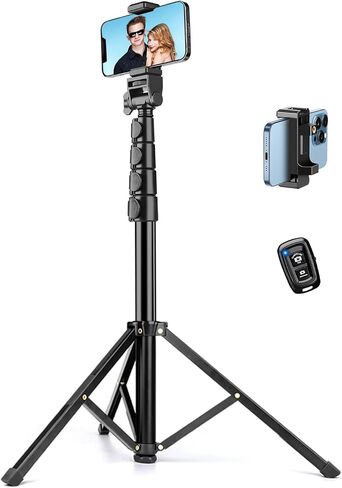 Victiv Phone Tripod, 85" Tall Tripod for iPhone with Remote & Phone Holder in Saudi Arabia
