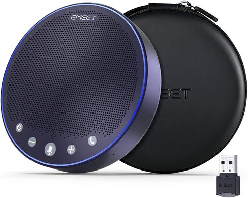 EMEET M3 Bluetooth Conference Speaker and Microphone, Zoom Certified in Saudi Arabia