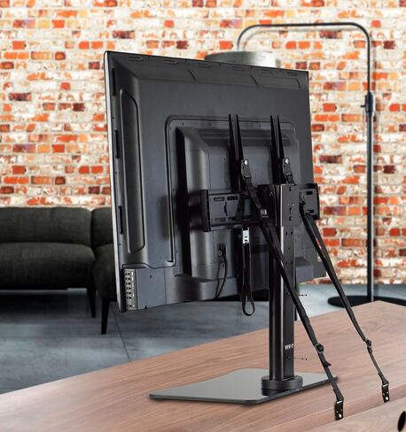 TV Anti-Tip Heavy Duty Dual Cable Kit, Non Tipping Safety Straps for Screens or Furniture Mounting, Adjustable Baby Proofing Anchor, Easy Install Hardware Included, STAND-SK02 in Saudi Arabia