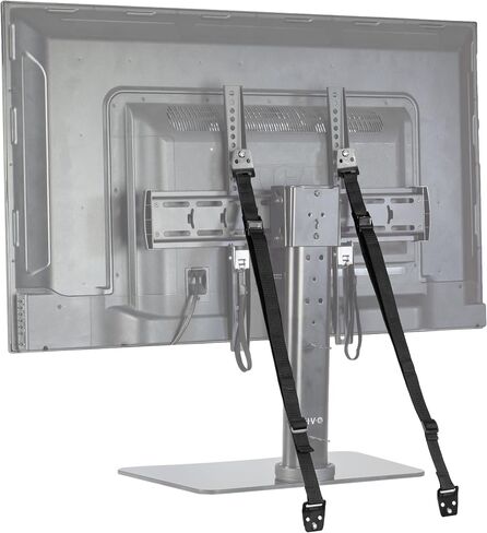 TV Anti-Tip Heavy Duty Dual Cable Kit, Non Tipping Safety Straps for Screens or Furniture Mounting, Adjustable Baby Proofing Anchor, Easy Install Hardware Included, STAND-SK02 in Saudi Arabia
