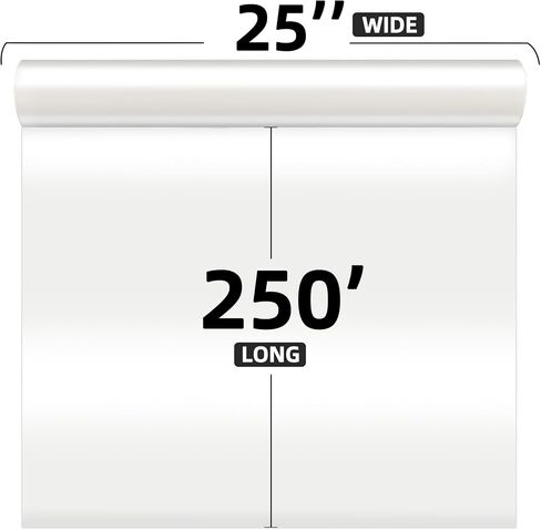 pmybupo Thermal Laminating Film Roll,2 Pack,1 Inch Core 1.5 Mil Thermal Roll Laminating Film,25" x 500'Laminate Rolls,Clear,Gloss Finish,School Lamination. in Saudi Arabia