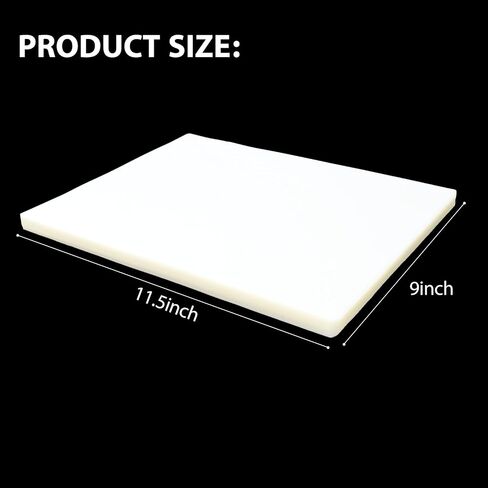 100 Pack Laminating Sheets, 3 Mil, 9 x 11.5 Inches Thermal Laminating Pouches Lamination Sheet Paper for Laminator, Clear, Letter Size, Office and School Supplies in Kuwait