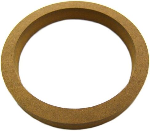 Pipeman's Installation Solution 2 Pair 6.5" inch Universal MDF Wooden Speaker Ring Ring-6.5R Speaker Mounting Spacer Rings in Saudi Arabia