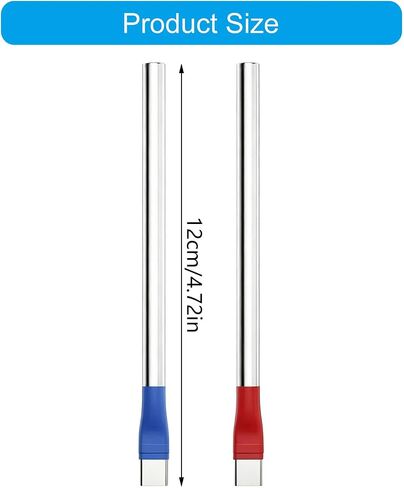 Steel Type-C Port Covers for Soldering, 2 Pack in Saudi Arabia