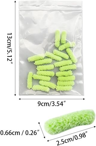 100 PCS Mop Fly Tying Materials, Trout Nymphs Caddis Body for Hand Tie in Kuwait